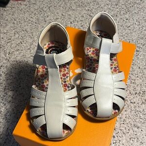 Livie & Luca Cream Kids Sandals